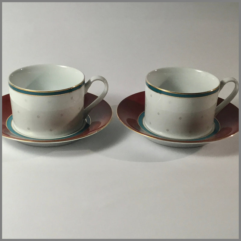 Cups and Saucers by Michael Graves (Delos Pattern)